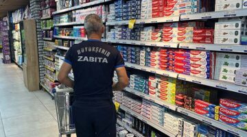 Büyükşehir’den market raflarına sıkı takip