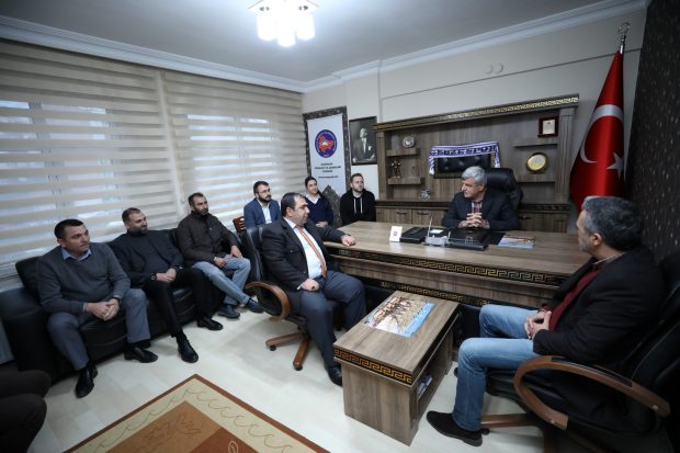 Karaosmanoğlu, MAGİAD yönetimiyle buluştu
