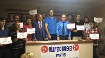 MHP Çayırova’da Mahalle Başkanları Atandı