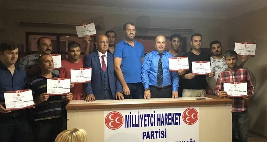 MHP Çayırova’da Mahalle Başkanları Atandı