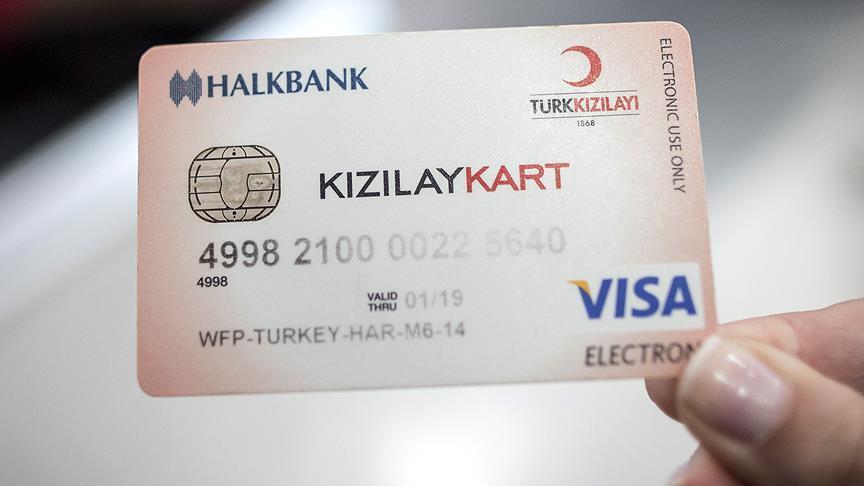 Kızılay Kart 1 milyondan fazla sığınmacıya ulaşacak