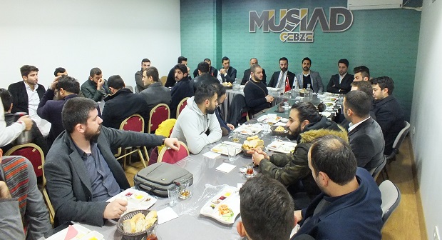 Genç MÜSİAD Gebze kahvaltıda buluştu