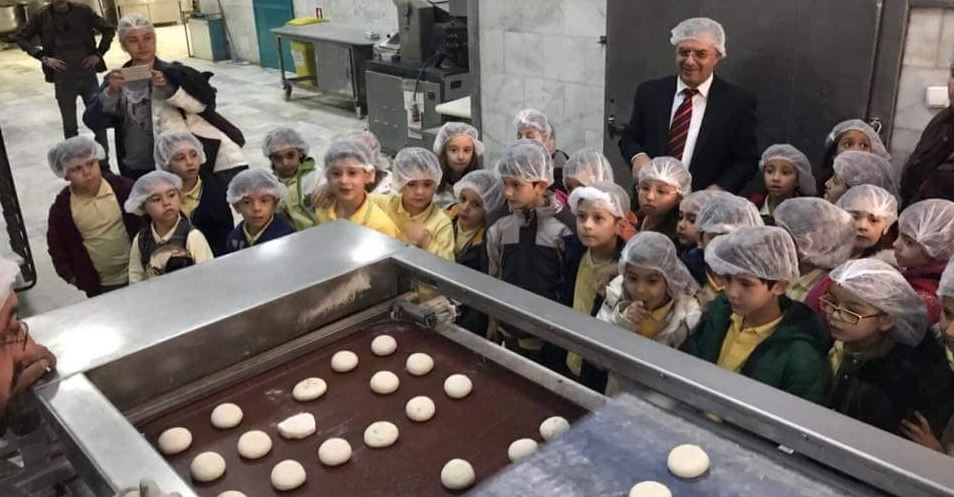 Öğrenciler, ekmeğin nasıl  yapıldığını öğrendi