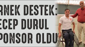 RECEP DURUL SPONSOR OLDU