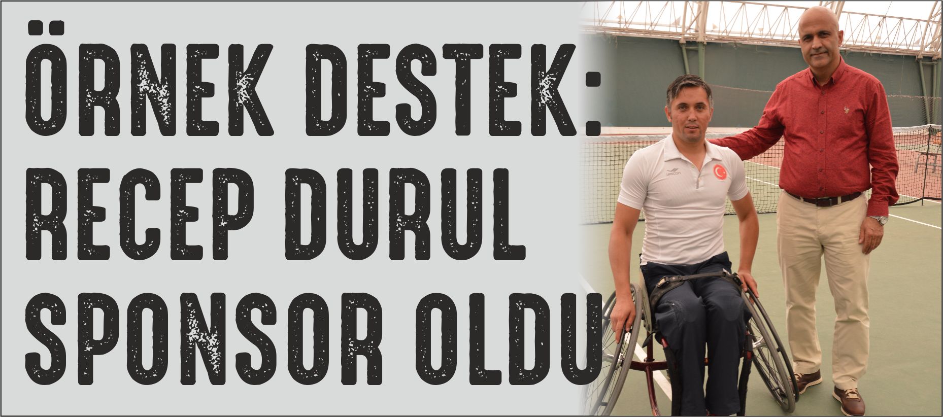 RECEP DURUL SPONSOR OLDU