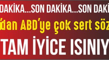 İran’dan ABD’ye çok sert sözler!