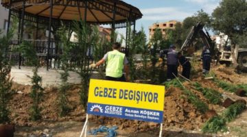 Gebze’de parklar daha yeşil