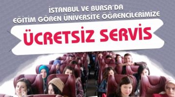 Ücretsiz ulaşım bu sene de devam!