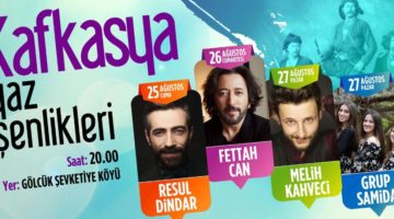 Kafkas kültürü bu şenlikte yaşatılacak