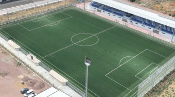 Gençler için bir futbol sahası da Alikahya’ya