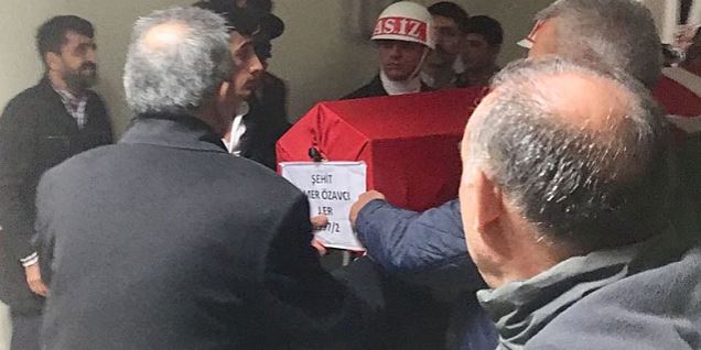 Şehidimiz Özavcı’nın cenazesi ilimize geldi!