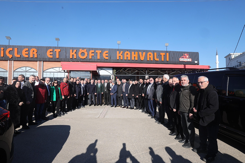 Başkan Büyükakın, Seymen esnafıyla buluştu