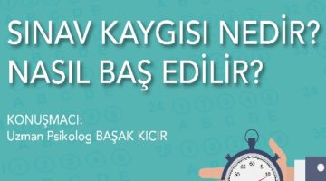 “Sınav kaygısı optimumda olmalı”