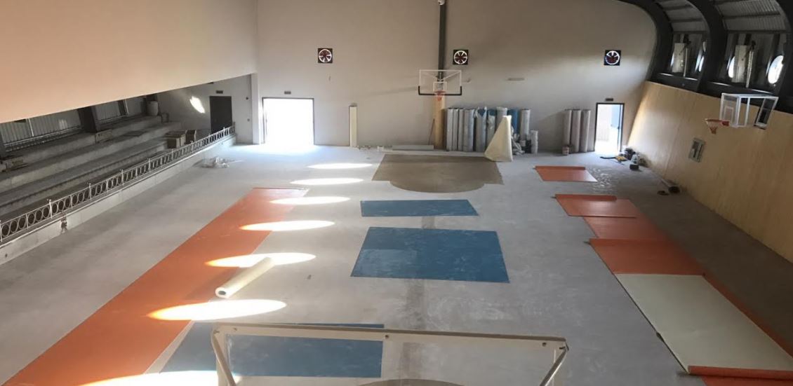 Çayırova’da ki Okula Yeni Spor Salonu