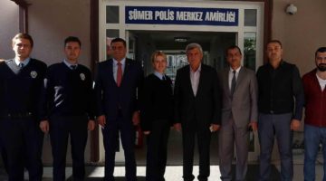 Karaosmanoğlu, Sümer Polis Merkez Amirliğini ziyaret etti