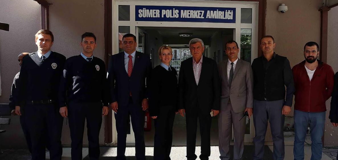 Karaosmanoğlu, Sümer Polis Merkez Amirliğini ziyaret etti