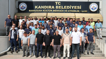 Kandıra Belediyesi Temizlik Personeli Değerlendirme Toplantısında Buluştu
