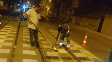 Tramvay kavşaklarına uyarı sembolleri