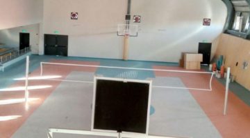 Şehit Er Mücahit Okur Spor Salonu tamamlanıyor