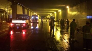 Kocaeli’deki tüneller özel ekiple temizleniyor