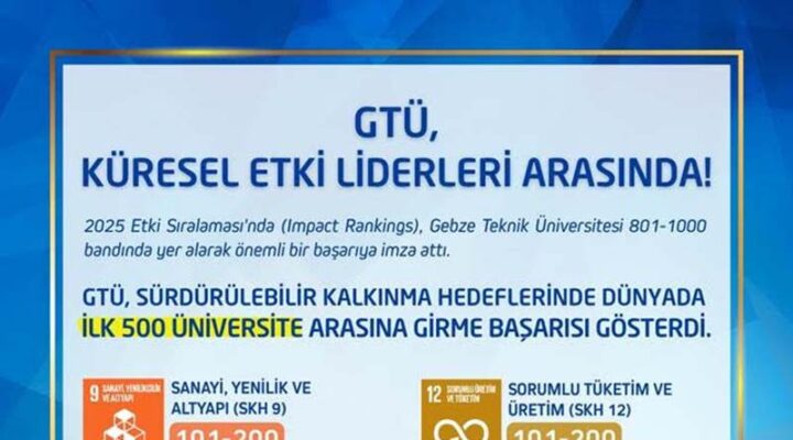 GTÜ Küresel Etki Liderleri Arasında