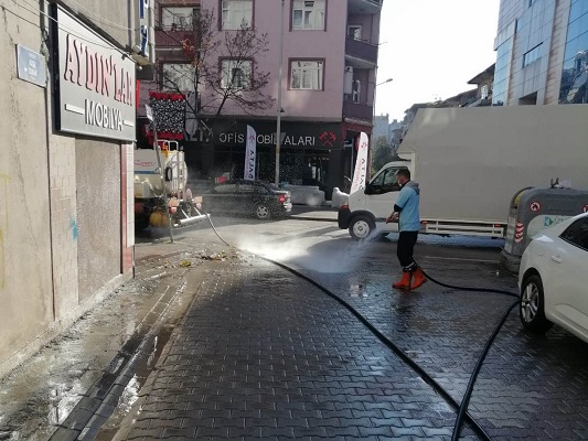 Temizlik çalışmaları tam gaz