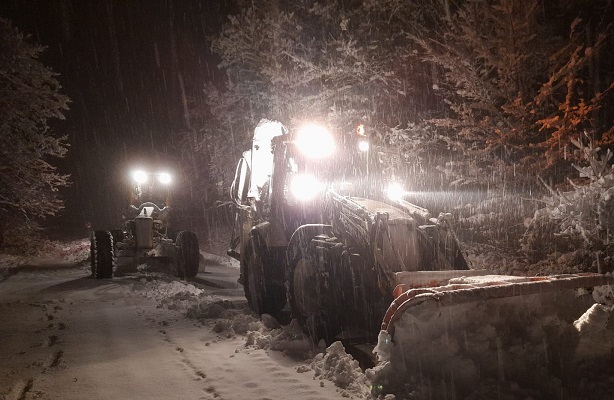 Gece boyu görev başında kalmaya devam