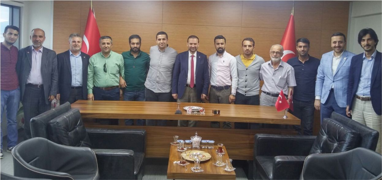 Vanlılardan Başkan Çelik’e Ziyaret