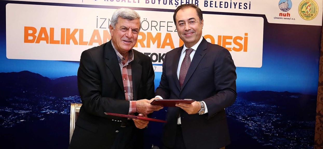 İzmit Körfezi’nin balıklandırılması için imzalar atıldı