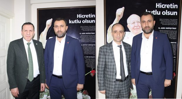 Muhtar Adaylarından Saadet Partisine Ziyaret