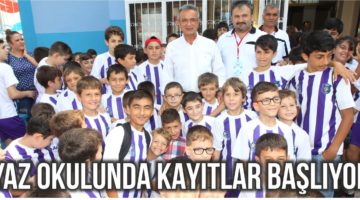 YAZ OKULUNDA KAYITLAR BAŞLIYOR