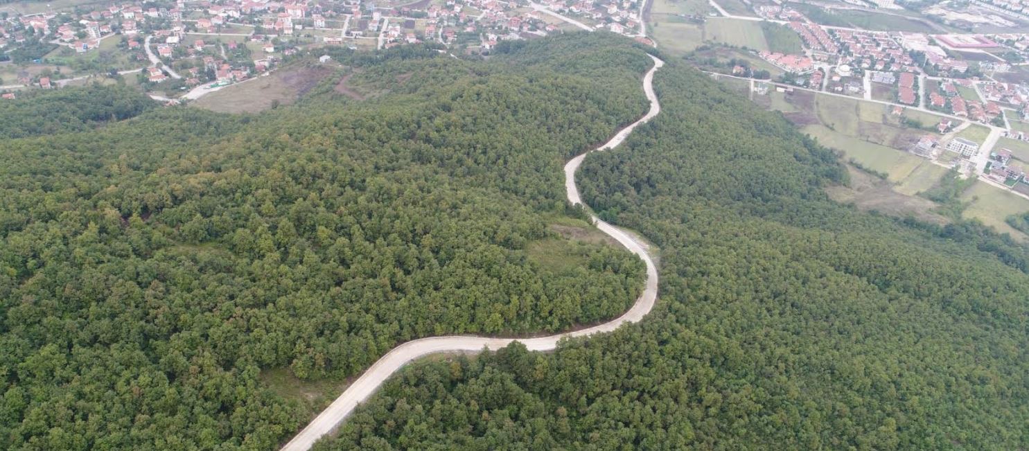 Gölcük -Yazlık ve Panayır yolu yenilendi