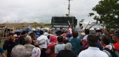 Gebze Kirazpınar’da Yıkım Arbedesi!