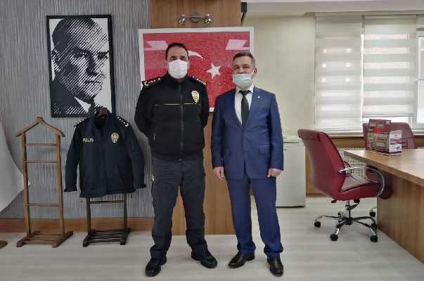 Emniyet Müdürü Bilgili’ye Refah Ziyareti