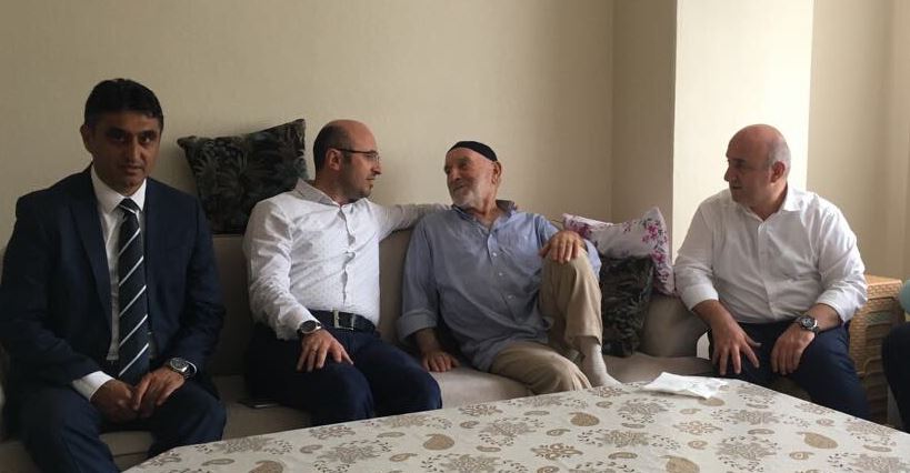 Ceyhan’dan Bıyık’a Geçmiş Olsun Ziyareti