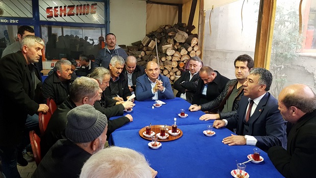 Kaya ve Tarhan’dan Şekerpınar Çıkartması